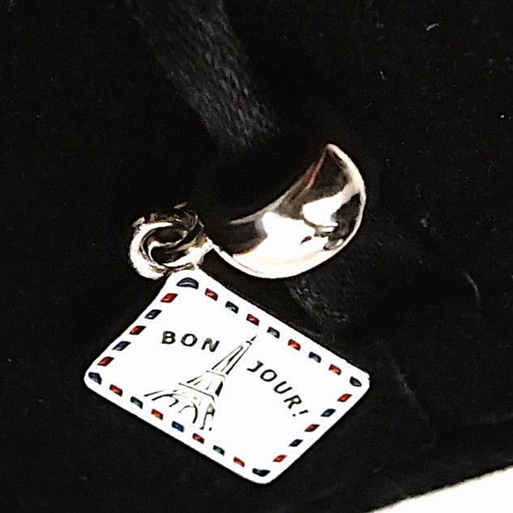 PANDORA Wish You Were Here Dangle Charm 791711ENMX - Picture 1 of 3